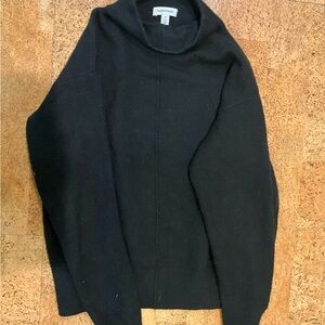 Cowl Neck Black Sweater